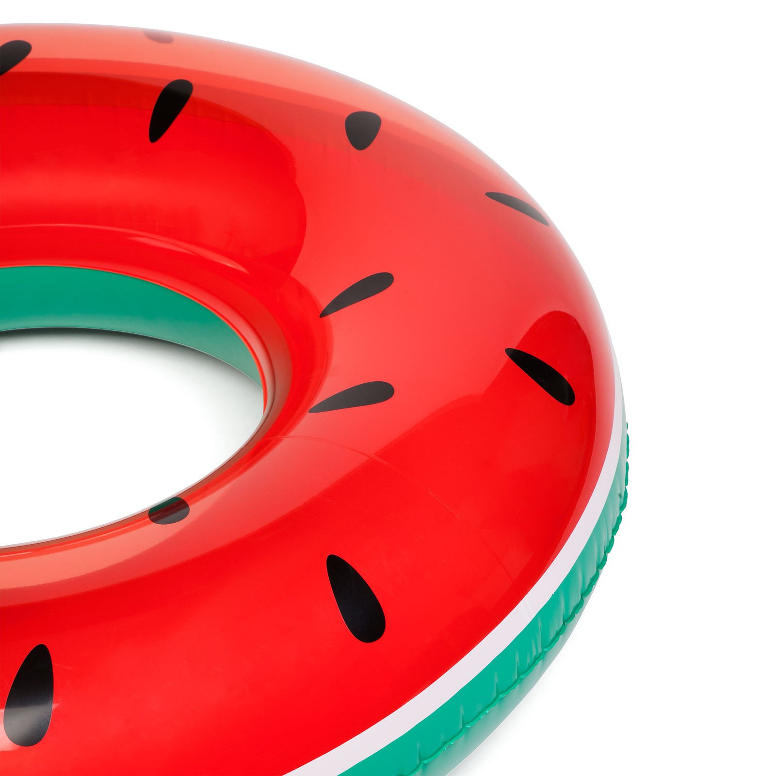 112cm Round Adult Rubber Ring With Watermelon Pattern - Ring Watermelon