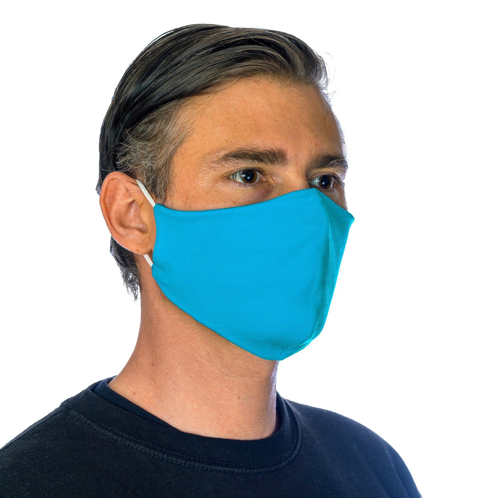 Face Mask Washable Blue Barrier Mask - Face Mask Bbs07