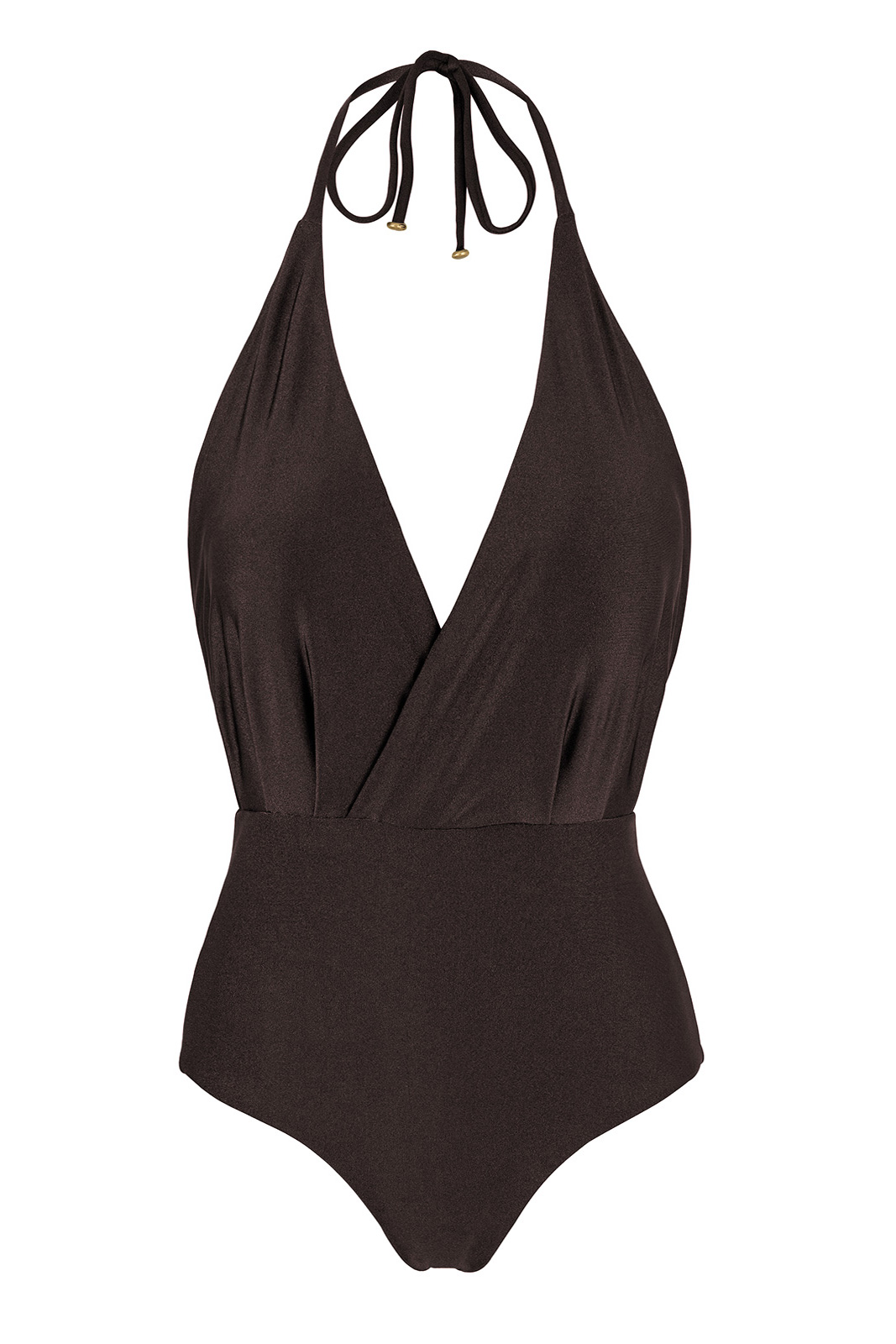 One-piece Iridescent Brown Swimsuit - Meteorite Transpassado - Rio de Sol