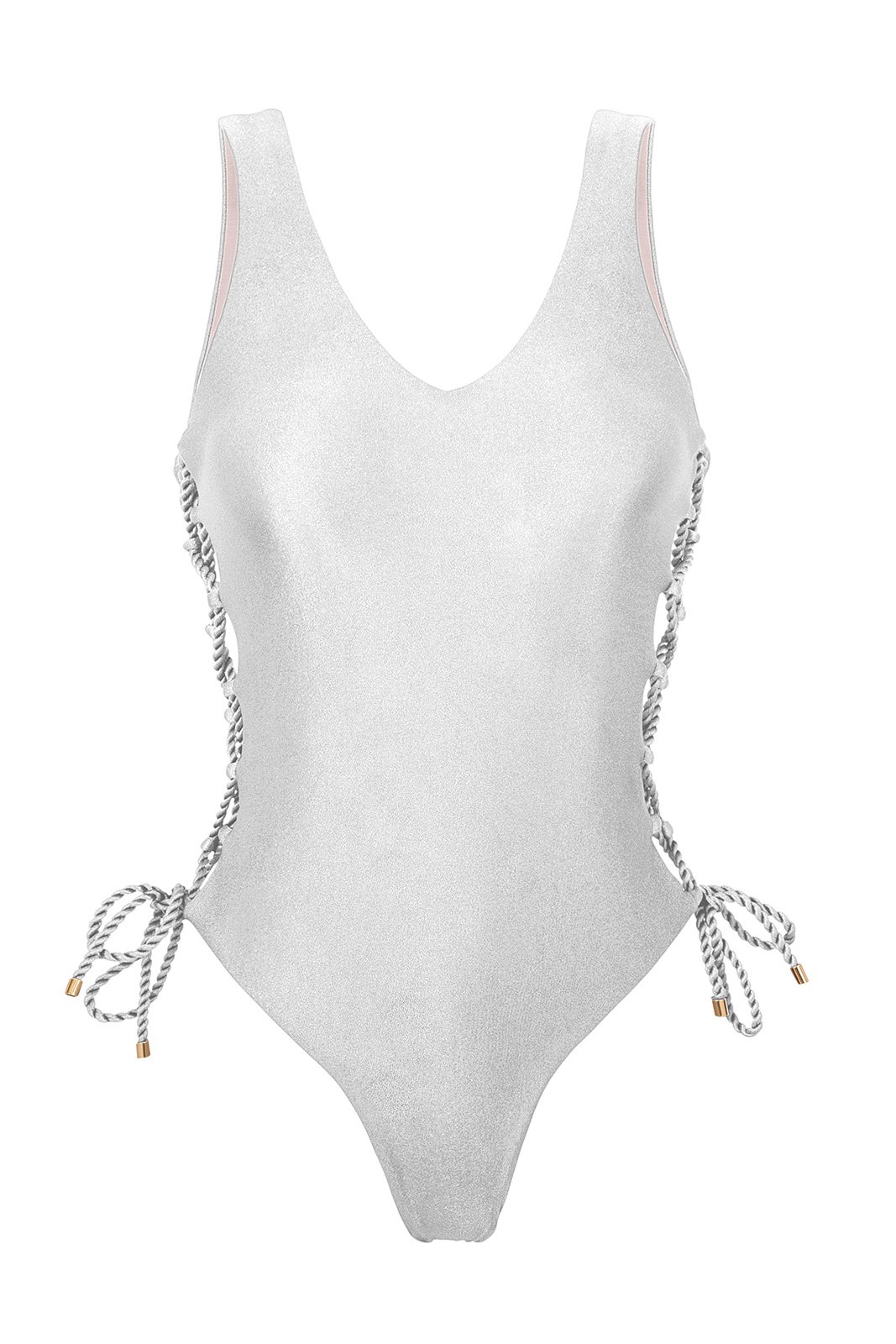 One piece swimsuits Shimmer-white Zoe - Brand Rio de Sol