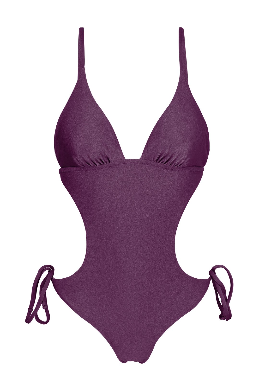 Iridescent Purple Brazilian Scrunch Monokini Viena Trikini Rio De Sol 8726