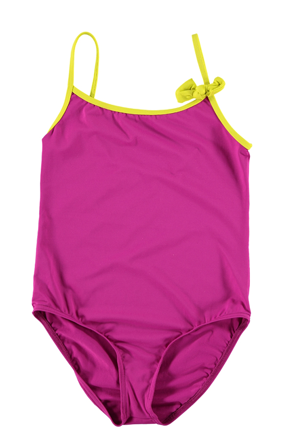 Girl's One-Piece Swimwear Yellow Les Ultraviolettes