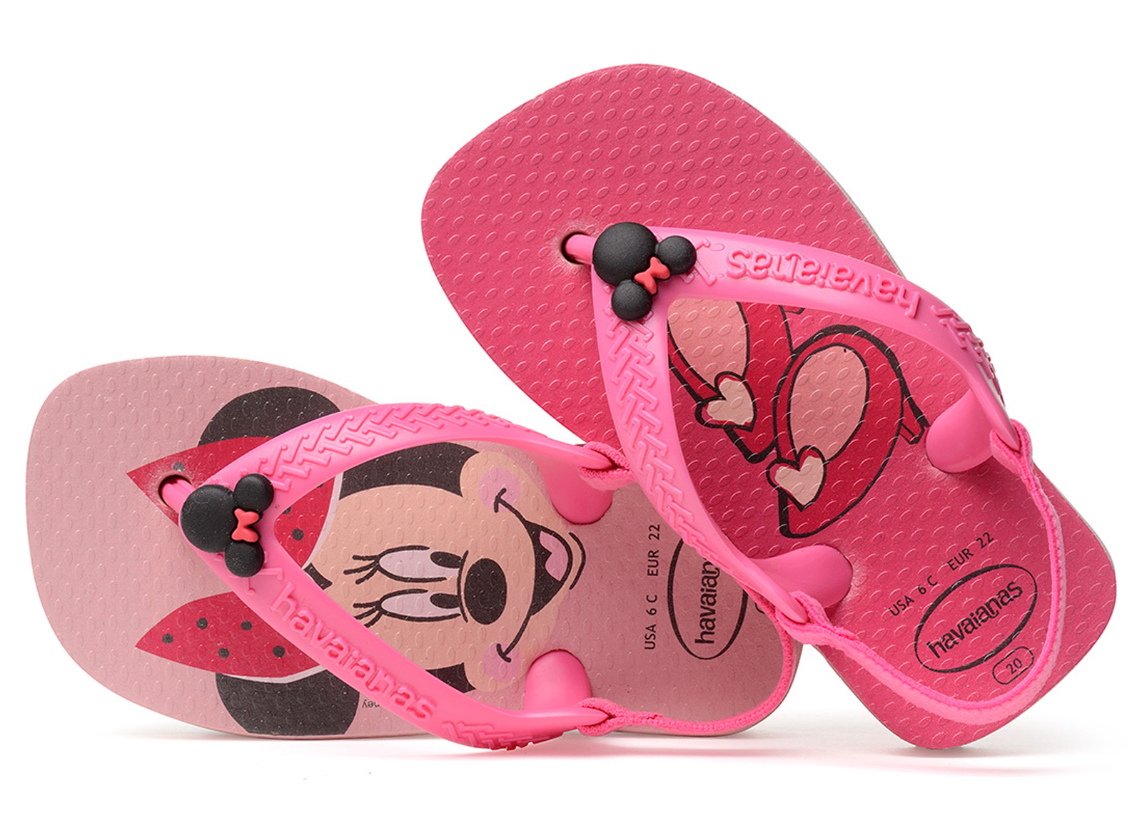 Sandals Baby Disney Classics Ii Pearl Pink - Brand Havaianas
