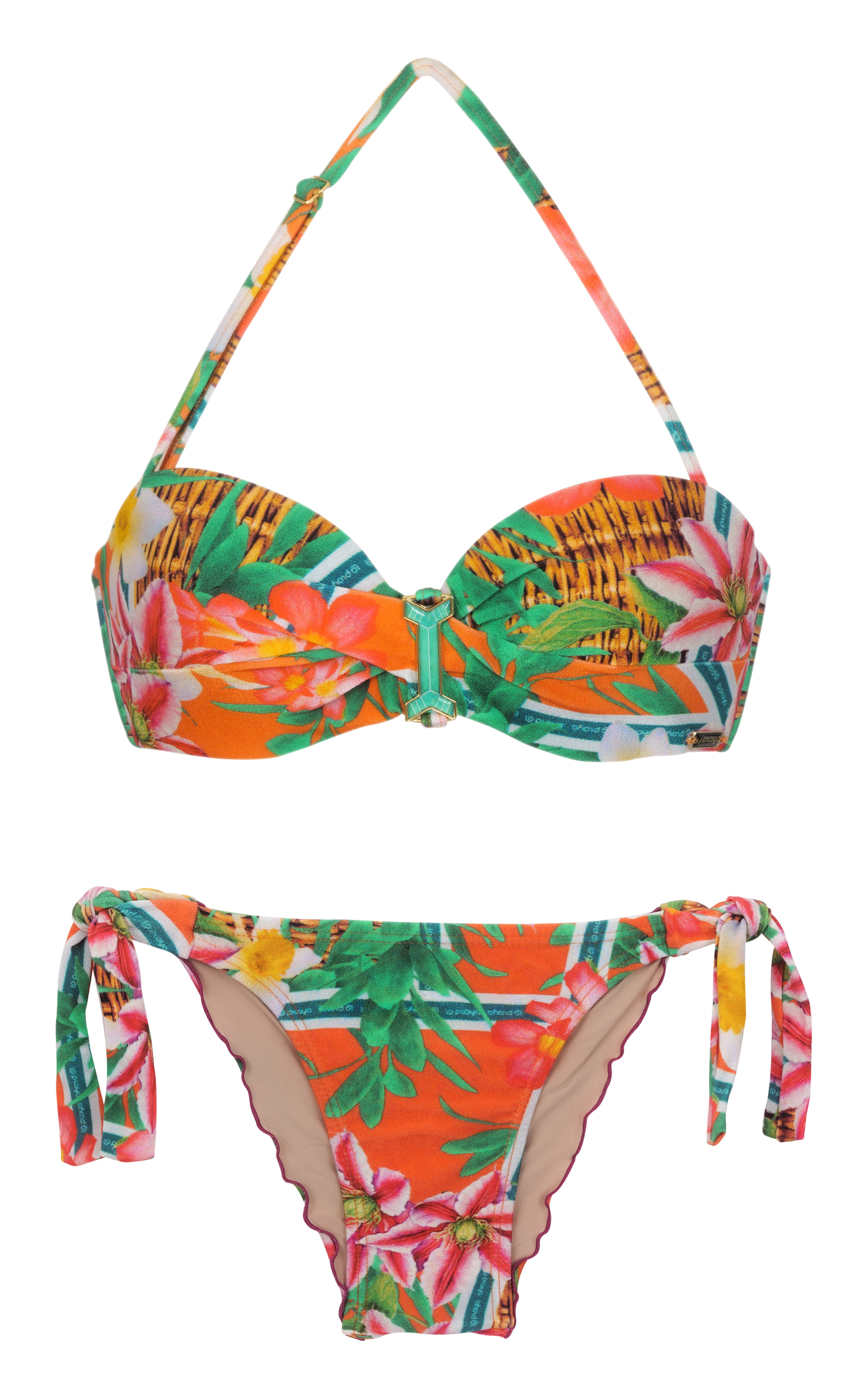Two Piece Swimwear Ripple Balaio - Brand La Playa