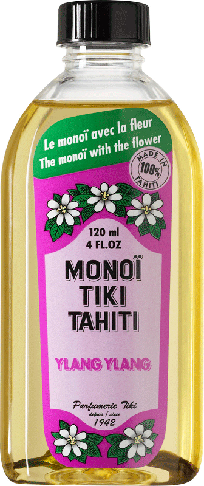 ボディケア商品 イランイランは花とモノイの香り タヒチ製 Tiki Monoi Ylang Ylang 1 Ml