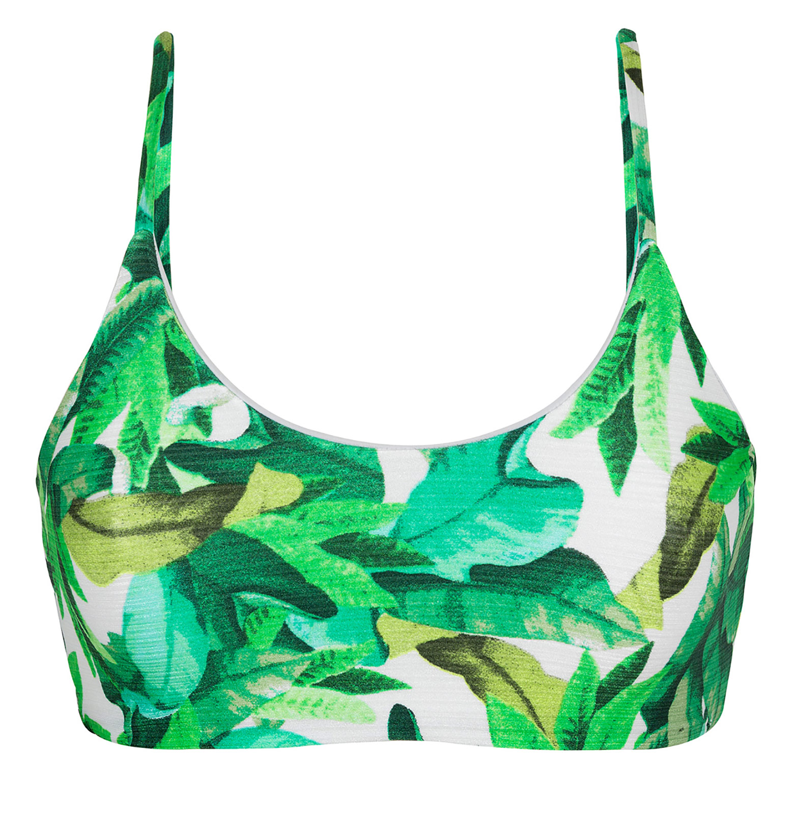 Bikini Tops Green Bra Bikini Top Top Folhagem Laco