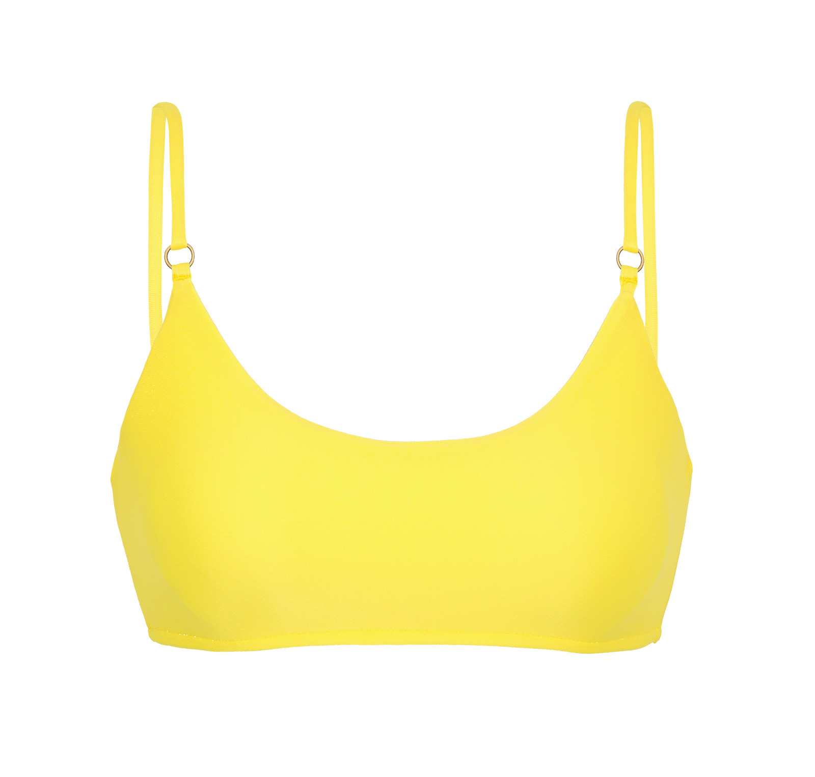 Bikini Tops Lemon Yellow Bra Bikini Top - Top Strega Bra