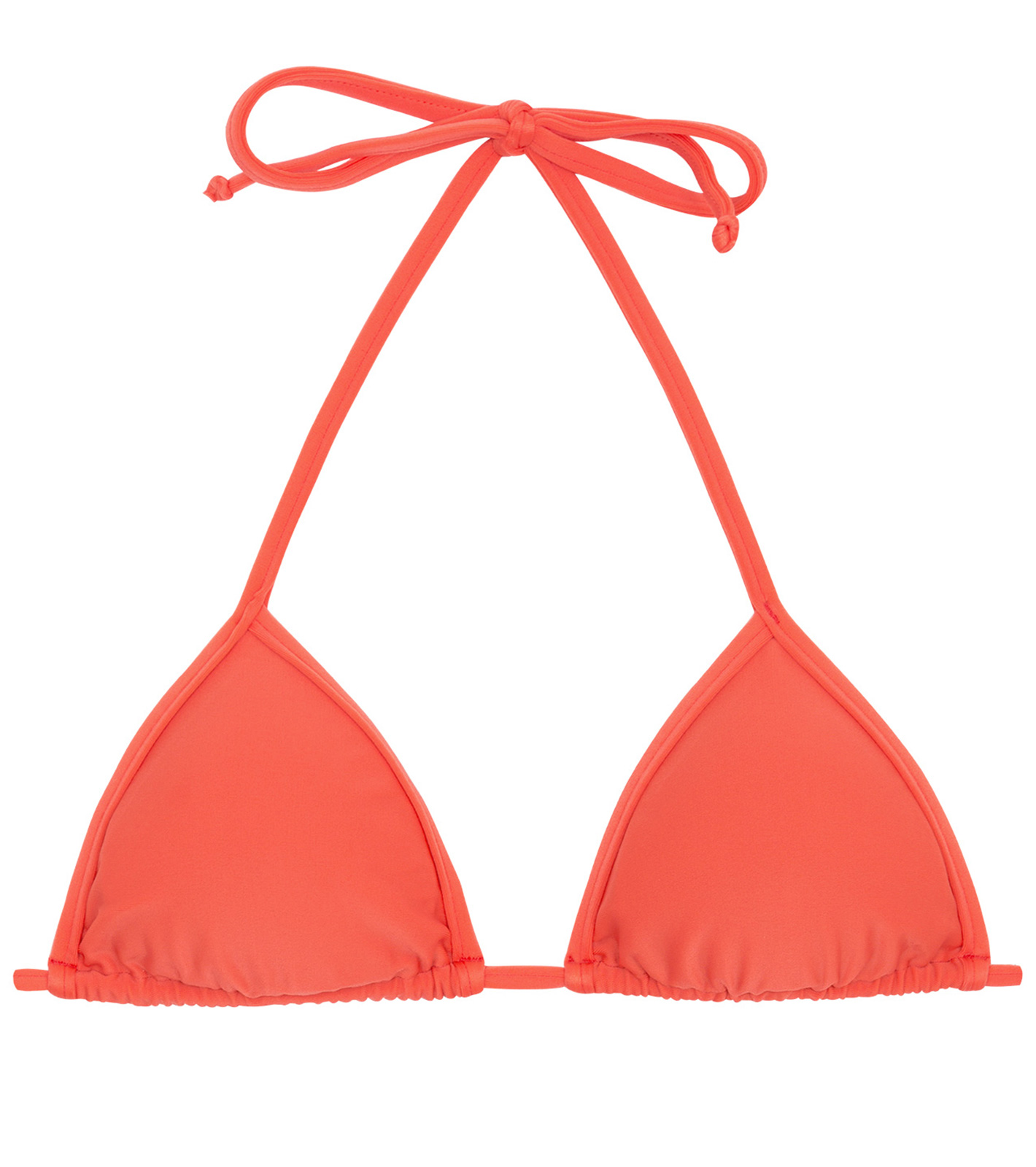 Bikini Tops Salmon Pink Sliding Triangle Top - Top Tabata Tri