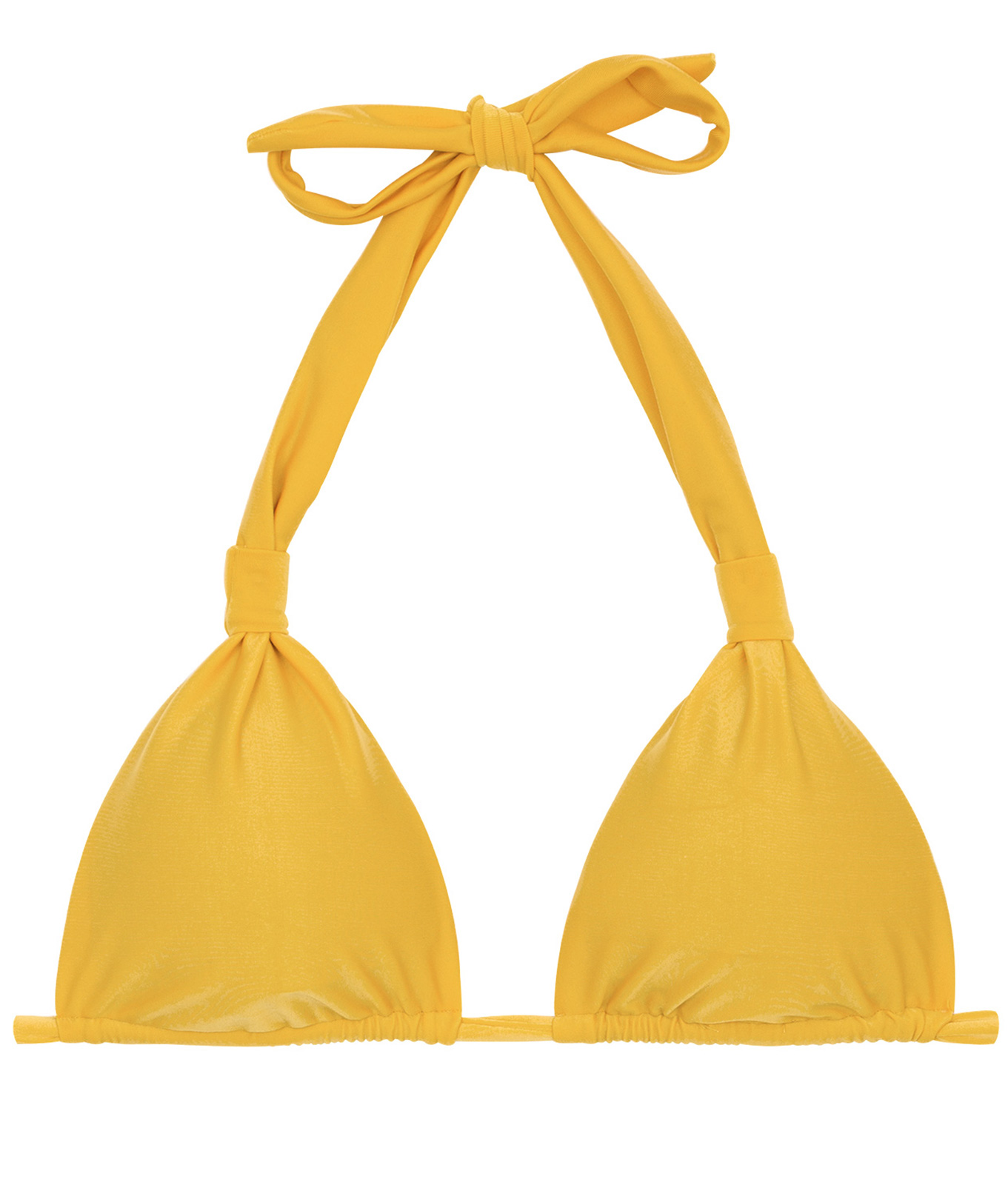 yellow halter top bikini
